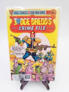 1985 Eagle Comics Judge Dredds Crime File #4
