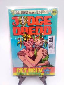 1985 Eagle Comics Judge Dredd Get Ugly #25