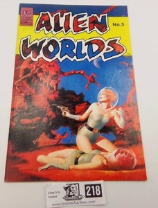 (Pacific Comics) DEC 1983 Alien Worlds Issue No. 5