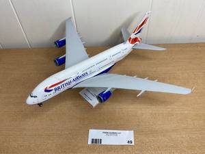 lot 49 image: Vintage British Airways 3D Paper Model Boeing 747-400