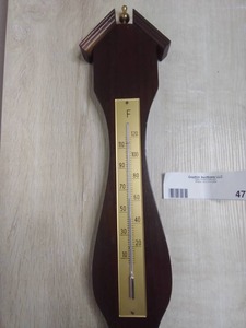 lot 47 image: Vintage Barometer Thermometer & Hygrometer