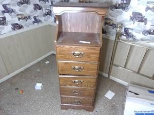 lot 180 image: Wooden Dresser