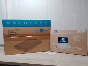 lot 156 image: Scanport & M520 Portable DVDCDMP3 Player