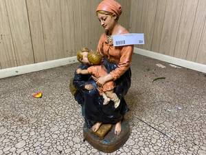 lot 221 image: Mother Figurine