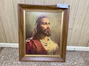 lot 218 image: Jesus Christ Portrait
