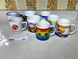 lot 288 image: Collectible Souvenir Mugs