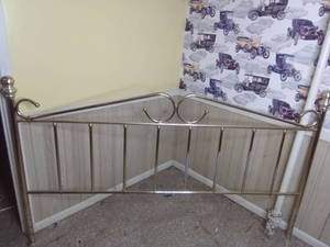 lot 248 image: Brass Bed Headboard