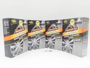4 Packs of Armor All Ultra Shine Wheel Cleaning Wipes