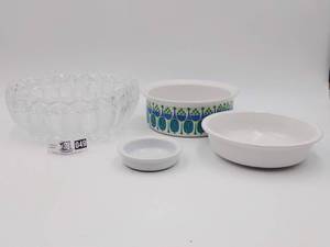 Rare Vintage Crystal  Norwegian Kitchenware
