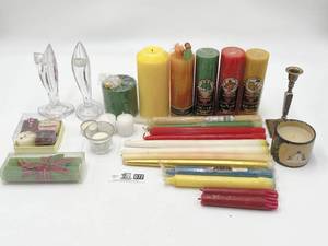 Fun Candles and Beautiful Candle Holders
