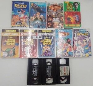 Assorted Vintage School House Rock & Disney Children VHS Set