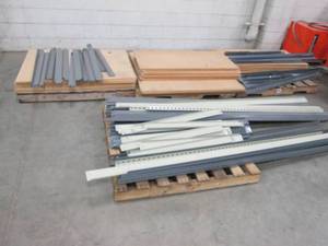 lot 2 image: Complete Shelving Unit With 30 Shel...