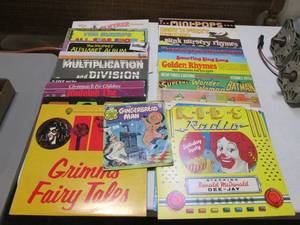lot 17 image: Lot of Kids Vinyl Records...