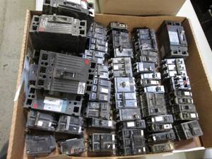 lot 23 image: Box of Circuit Breakers...