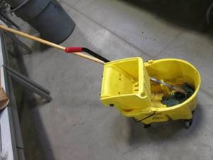 lot 40 image: Mop Bucket with Mop...