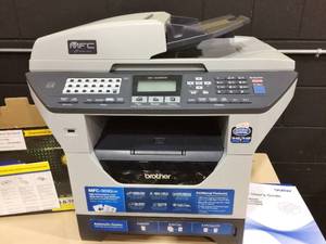 lot 2 image: MSRP $1600 Brother mfc8690dw&nbspHigh-Performance Wireless Laser All-in-One for your Business or Small Workgroup - Excellent Working Condition - Comes with Manual, New Ink Cartridge & Drivers Installation Cd