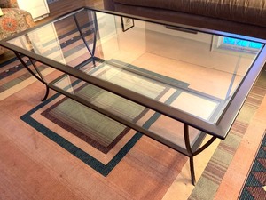 lot 22 image: Three Matching Accent Tables Sofa, End and Coffee Tables