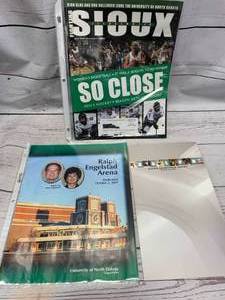 lot 76 image: Vintage Lot of UND Fighting Sioux Memorabilia
