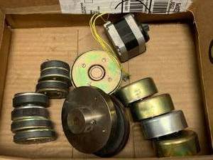 lot 91 image: Lot of Magnets & Motor