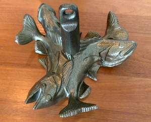 lot 25 image: Decorative 20lb WalleyThemed Anchor
