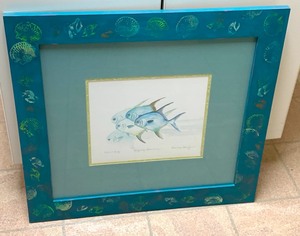 lot 36 image: Framed Art by Meryln Morey-Jones Properly Schooled