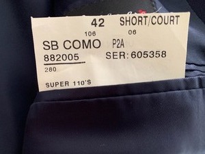 lot 96 image: Three Mens Sport Coats
