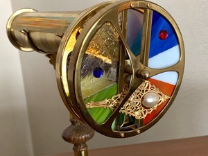 lot 108 image: Beautiful Kaleidoscope w Stand