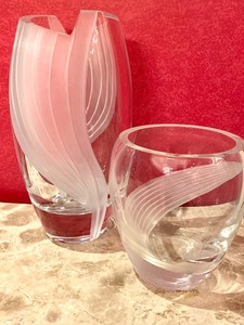 lot 130 image: Two Quality Crystal Vases