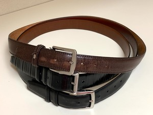 lot 52 image: Three Mens Belts