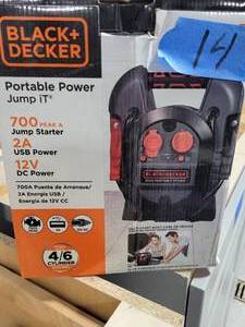 BLACKDECKER J312B Power Station Jump Starter