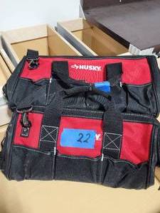 2 husky tool bags