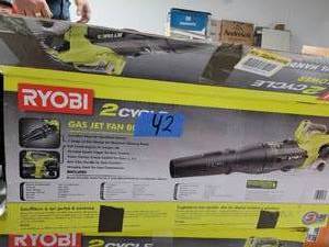 Ryobi 2 cycle gas jet fan blower
