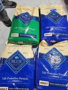 4 blue buffalo adult dog food