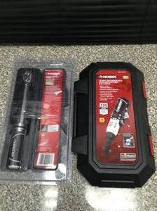 lot 28 image: 38 in. Drive 12-Volt Lithium-Ion Cordless Ratchet & 38 in. Drive 12-Volt Lithium-Ion Cordless Ratchet by Husky- missing battery