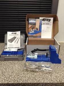 lot 29 image: K4 Pocket-Hole System & Pocket Hole Jig by Kreg - slightly used
