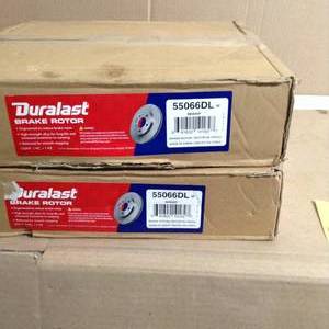 lot 34 image: Duralast Brake Rotor 55066DL- not used