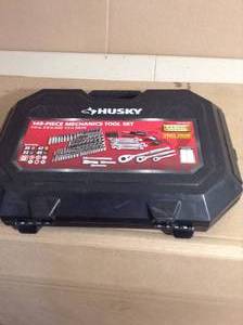 lot 84 image: 14 in., 38 in. and 12 in. Drive Mechanics Tool Set (149-Piece) by Husky- open box