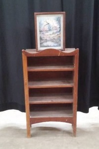 lot 11 image: HAND MADE SMALL SHELF