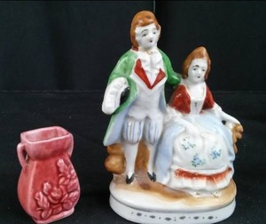 lot 53 image: FIGURINE MADE IN OCCUPIED JAPAN