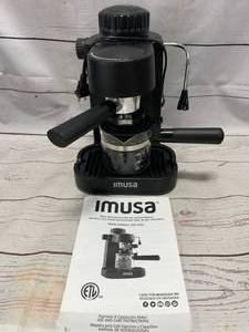 lot 1 image: Espresso  Cappuccino Maker with Milk Frother