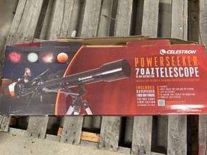 lot 41 image: Celestron Power Seeker 70AZ Telescope