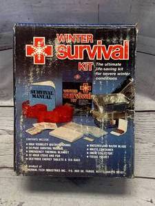 lot 51 image: Winter Survival Kit (new in box)