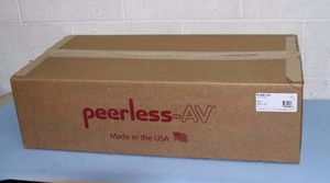 lot 6 image: New Peerless Commercial Articulating Wall Arm Extension Mount for 37-80 Flat Panel TVs ($500 MSRP)