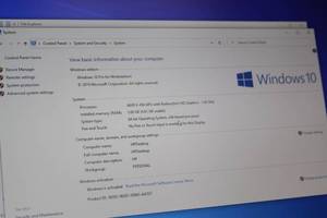 lot 38 image: HP All-In-One Computer System with FullUpgraded Version of Windows 10 & Microsoft Office PRO