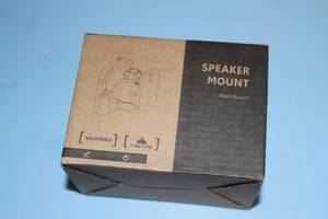 lot 73 image: 50 Pairs of NEW Satellite Audio Swivel & Tilt Speaker Wall Mounting Brackets