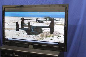 lot 102 image: Insignia 55 1080p HD LCD High Definition TV  Display with 3 HDMI Inputs & Remote Control