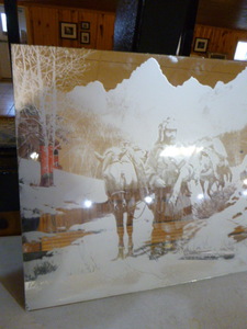 Outdoorsman Etched Mirror