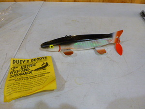Rattle Red Tail Shiner Decoy