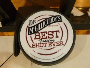 Dr. McGillicuddys Lighted Bar Sign