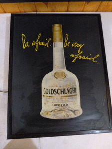 Goldschlager Lighted Bar Sign